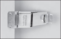 Hammond PJLKIT316 316 Stainless Steel Latch Hardware Kit for PJU/PCJ Polycarbonate Enclosures.