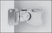 Hammond PJTKIT316 316 Stainless Steel Twist Latch Kit for PJ Series Enclosures, Includes Rivets and Screws.