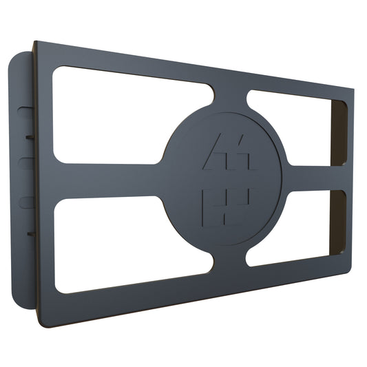 Hammond PKT99 Literature Pocket, Black Plastic, Includes Adhesive Tape and Surface Prep Swab, 6.00" H x 9.00" W x 0.75" D.