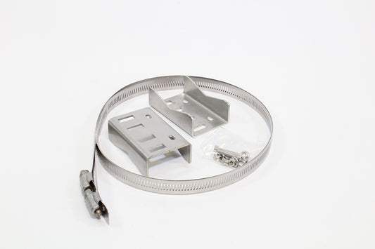 Hammond PMB4045KIT1 Stainless Steel Pole-Mount Kit, Fits Poles up to 7" Diameter, 11.00" L x 5.50" W x 1.00" H.