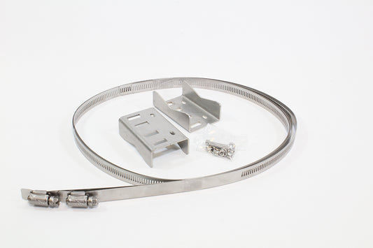 Hammond PMB4045KIT2 Stainless Steel Pole-Mount Kit, Fits Poles up to 15" Diameter, 11.00" L x 5.50" W x 1.00" H.
