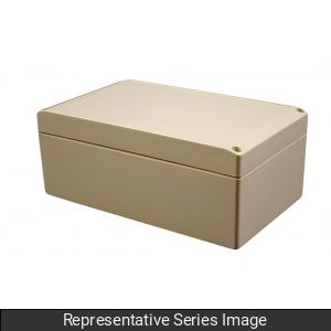 Hammond R220-080-000 Type 4X/IP66 ABS Plastic Enclosure, Screw Cover, 83 x 81 x 58 mm, RAL 7035 Lt Gray.
