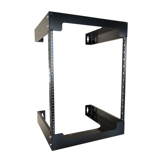 Hammond Rack Basics RB-2PW12 19" 12U 18" Deep Fixed Open Frame Wall Rack