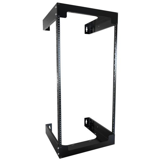 Hammond Rack Basics RB-2PW20 19" 20U 18" Deep Fixed Open Frame Wall Rack