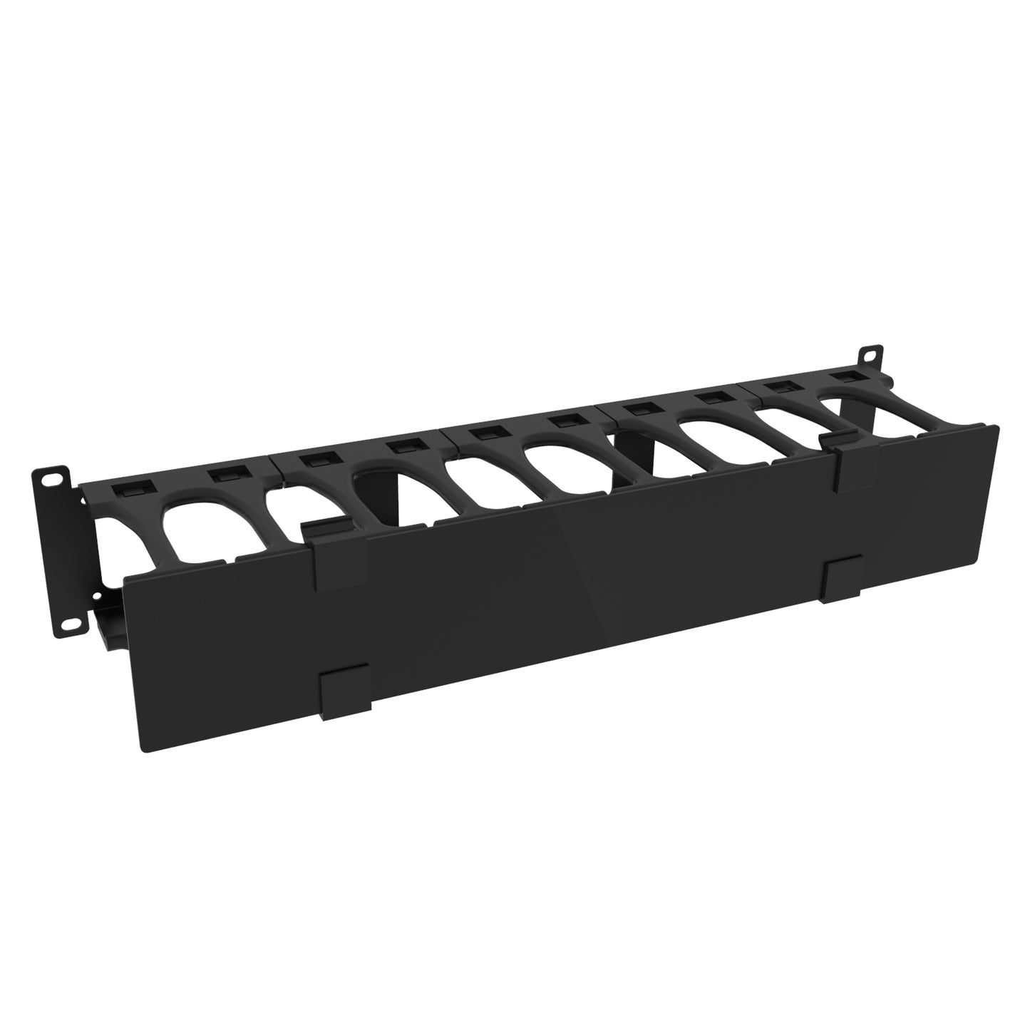 Hammond Rack Basics RB-HFMS2 19" 2U 4.81" Deep Finger Manager with Door