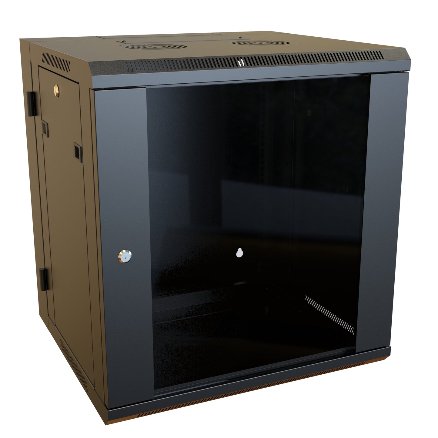Hammond Rack Basics RB-SW12 19" 12U Swing-Out Wall Mount Cabinet