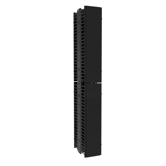 Hammond Rack Basics RB-VFM45-10-2 45U 10" Wide 2-Sided Server Rack Finger Vertical Cable Manager