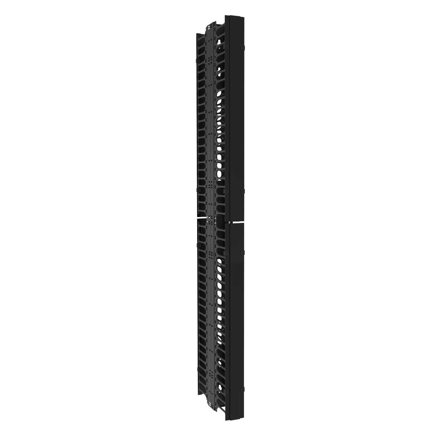 Hammond Rack Basics RB-VFM45-4-2 45U 4" Wide 2-Sided Server Rack Finger Vertical Cable Manager