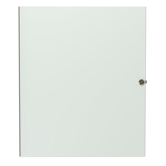 Hammond RCHD1922LG1 13U Solid Locking Door for RCH Cabinets, 16-Gauge Steel, 22.75" H, Reversible Hinge, Lock/2 Keys, Light Gray.