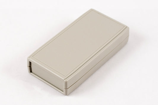 Hammond RH3125 ABS Handheld Instrument Enclosure, Removable Front Panel, Light Gray, 120 x 62 x 25.5 mm.