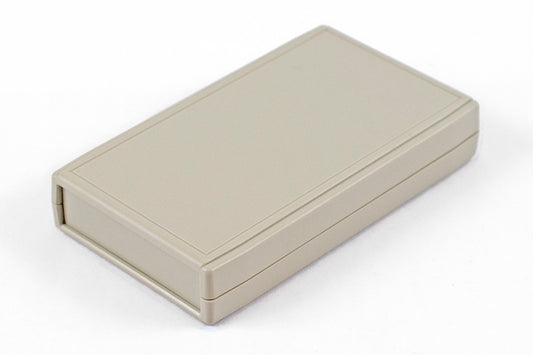 Hammond RH3145A ABS Handheld Instrument Enclosure with Battery Door, Removable Front Panel, Light Gray, 140 x 82 x 25.5 mm.