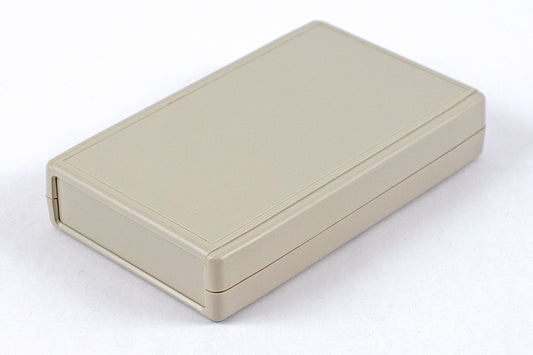 Hammond RH3165A ABS Handheld Instrument Enclosure with Battery Door, Removable Front Panel, Light Gray, 165 x 102 x 32.5 mm.
