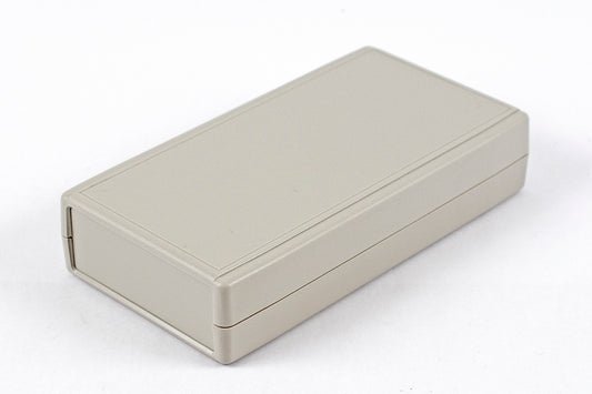Hammond RH3195A ABS Handheld Instrument Enclosure with Battery Door, Removable Front Panel, Light Gray, 190 x 102 x 40.5 mm.