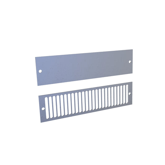 Hammond RHA20000G Galvanized Steel Vented Grill and Solid Cover Kit for RH20000 Type 3R Rainhood.