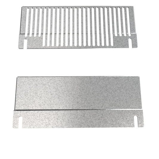Hammond RHA20000N4G Galvanized Steel Grill and Solid Cover Kit for RH20000N4 Type 4/4X Rainhood.