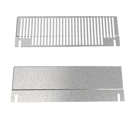 Hammond RHA30000N4G Galvanized Steel Grill and Solid Cover Kit for RH30000N4 Type 4/4X Rainhood.