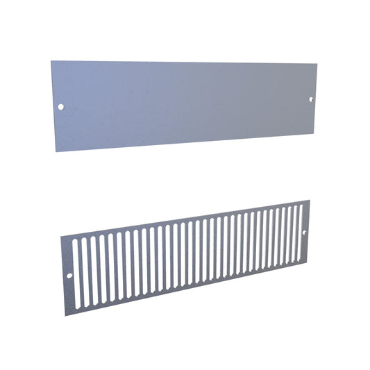 Hammond RHA40000G Galvanized Steel Vented Grill and Solid Cover Kit for RH40000 Type 3R Rainhood.