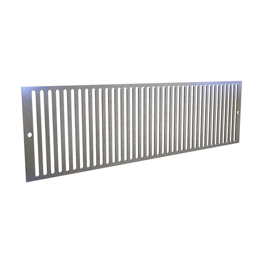 Hammond RHA60000S16 Stainless Steel Vented Grill for RH60000SS Type 3R Rainhood.