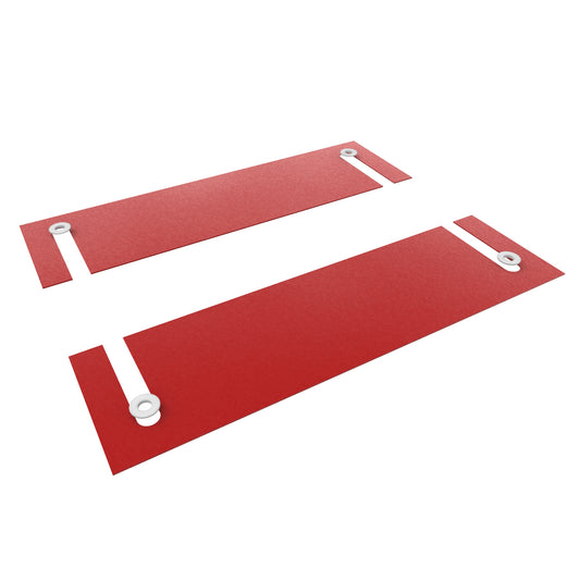 Hammond RIK19Z4 DRZ4 Seismic Rack Isolation Kit, 2 Polyester Pads and 4 Shoulder Washers, 0.06" T x 20.00" W x 7.50" D.