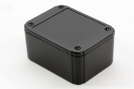 Hammond RL6115BK Shallow-Lid ABS Project Enclosure, IP54, Black, 80 x 60 x 40 mm.