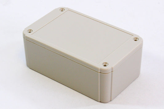 Hammond RL6175 Shallow-Lid ABS Project Enclosure, IP54, Gray, 105 x 65 x 40 mm.