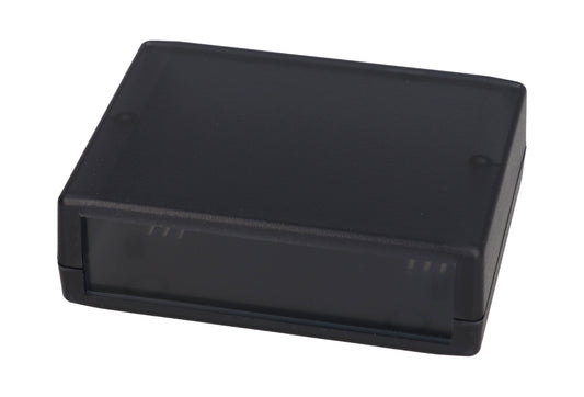 Hammond RM2005MTBK ABS Instrument Enclosure, IP43, Removable Front/Rear Panels, Translucent Black, 105 x 80 x 32.5 mm.
