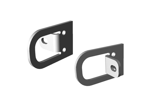 Hammond RMCHANDLE1U Pull Handle Kit for RMC 1U Rack-Mount Enclosures, Black, Pair.