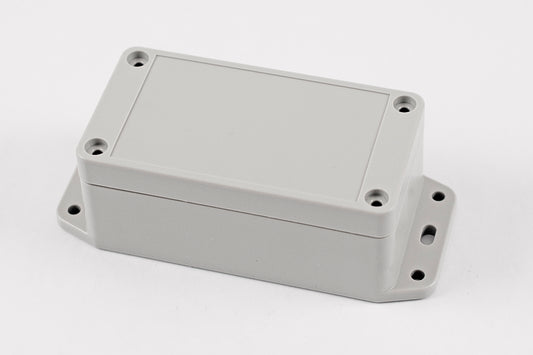 Hammond RP1030BF Watertight Polycarbonate Enclosure with Opaque Lid and Bottom Flange, IP65, 95 x 50 x 40 mm, Off-White.