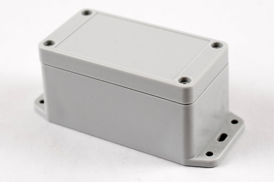 Hammond RP1040BF Watertight Polycarbonate Enclosure with Opaque Lid and Bottom Flange, IP65, 95 x 50 x 50 mm, Off-White.