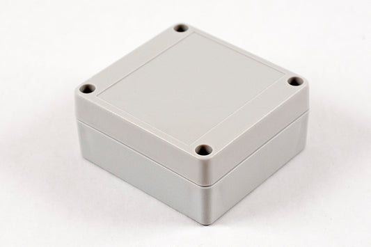 Hammond RP1050 Watertight Polycarbonate Enclosure with Opaque Lid, IP65, 87 x 82 x 40 mm, Gasketed, Off-White.
