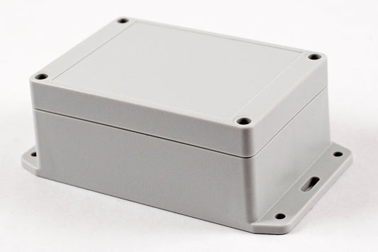 Hammond RP1130BF Watertight Polycarbonate Enclosure with Opaque Lid and Bottom Flange, IP65, 125 x 85 x 55 mm, Off-White.