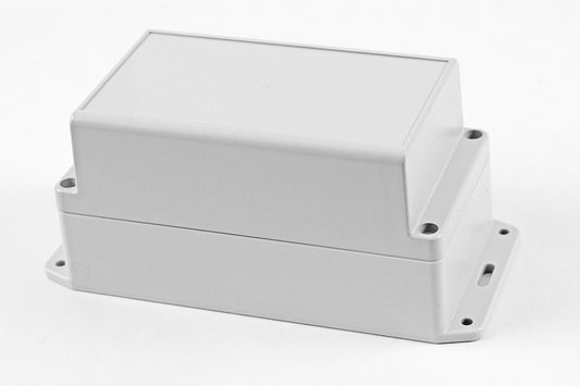 Hammond RP1180BF Watertight Polycarbonate Enclosure with Opaque Lid and Bottom Flange, IP65, 165 x 85 x 85 mm, Off-White.