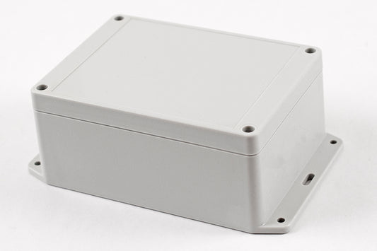 Hammond RP1210BF Watertight Polycarbonate Enclosure with Opaque Lid and Bottom Flange, IP65, 145 x 105 x 60 mm, Off-White.