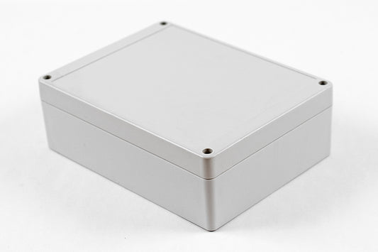 Hammond RP1230 Watertight Polycarbonate Enclosure with Opaque Lid, IP65, 166 x 126 x 55 mm, Gasketed, Off-White.