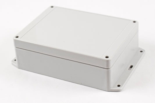 Hammond RP1230BF Watertight Polycarbonate Enclosure with Opaque Lid and Bottom Flange, IP65, 165 x 125 x 55 mm, Off-White.