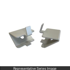 Hammond RRSSR20 Tool-Free Rack Equipment Installation Tool for 3/8" Square-Hole Rails, 60 lb Capacity, 20 Sets/80 Pieces.