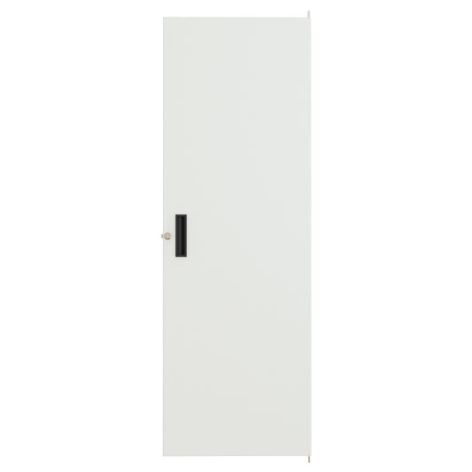 Hammond RSDF19056LG1 Solid Locking Door for REFK/1564/RS Cabinets, 56.00" H, 32U, Light Gray, 16-Gauge Steel.