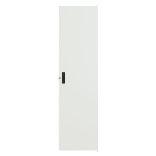 Hammond RSDF19070LG1 Solid Locking Door for REFK/1564/RS Cabinets, 70.00" H, 40U, Light Gray, 16-Gauge Steel.