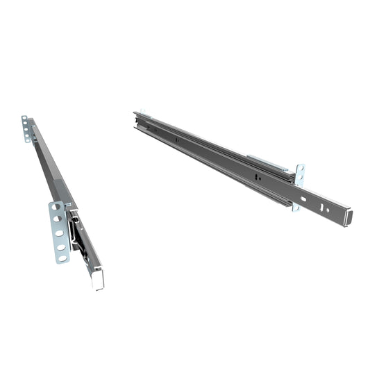 Hammond RSLIDE26 Chassis Sliding Rack Rail Kit, 26" Length/Slide Travel, 16.64" Equipment Width, 94 lb Capacity, Pair.