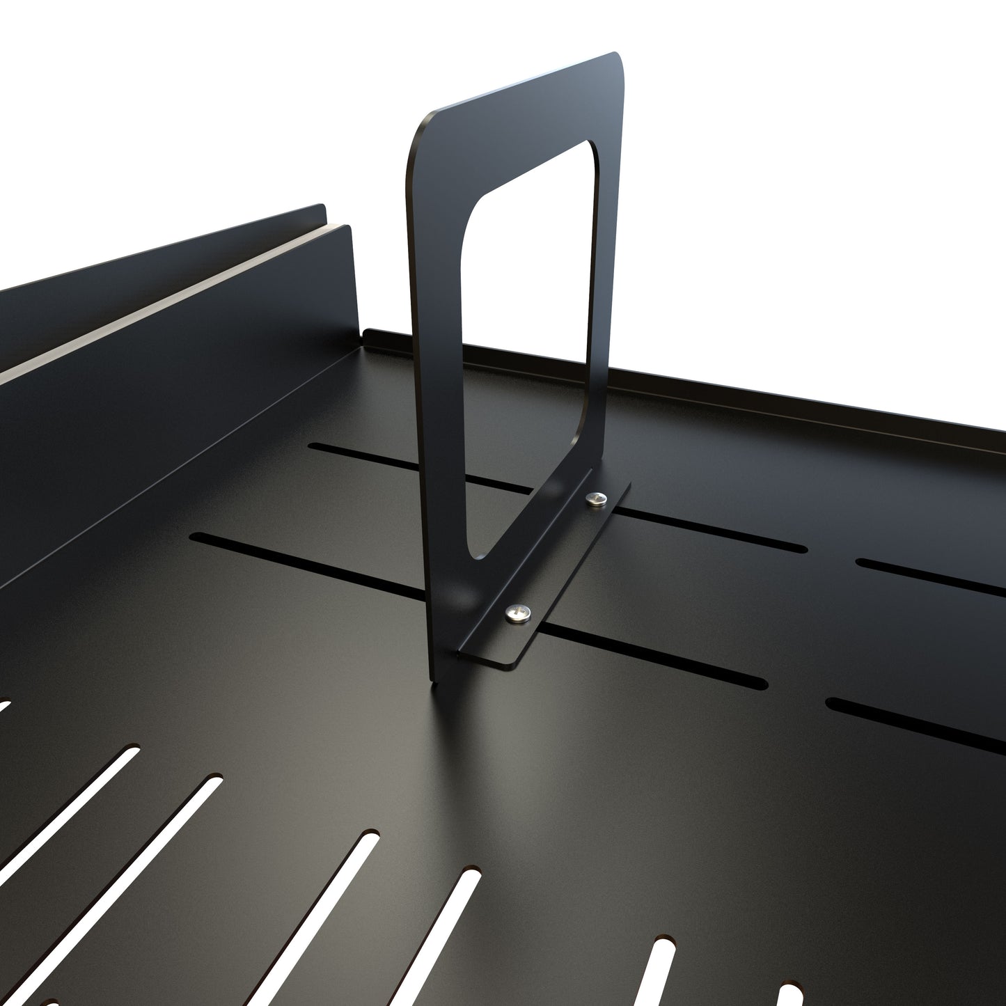 Hammond RSPF15 Adjustable Equipment Barrier for RSP Sliding Rack Shelves, 5.00" H x 0.25" W x 5.00" D.