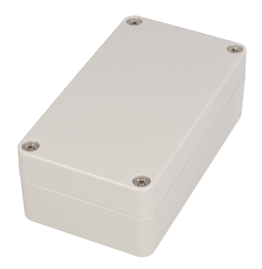 Hammond RZ0203 IP65 Water-Tight Light Gray Polycarbonate Enclosure, Opaque Lid, 115 x 65 x 40mm.