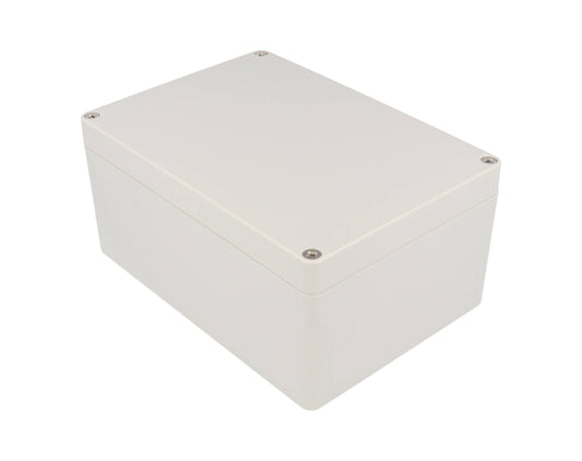 Hammond RZ0223 IP65 Water-Tight Light Gray Polycarbonate Enclosure, Opaque Lid, 171 x 121 x 80mm.