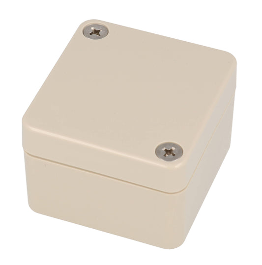 Hammond RZ0362 IP65 Water-Tight Beige ABS Enclosure, Opaque Lid, 52 x 50 x 35mm.