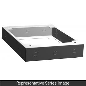 Hammond 2CSP84818 Series 2000 Modular Plinth, Removable Front and Rear Panels, 14 Gauge Stainless Steel, 8" H x 48" W.