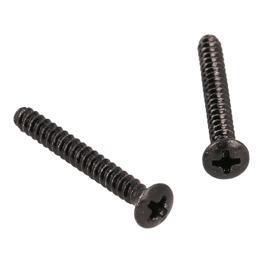 Hammond SC1553C100BK Black #4" x 1" Self-Tapping Assembly Screws, 100-Pack.