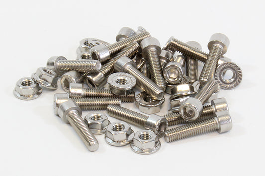 Hammond SCPMB2-20 M6 x 25mm Pole-Mount Assembly Screws for PMB Series, 20-Pack.