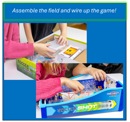 Elenco SCSCR1 Snap Circuits Soccer Shot Game
