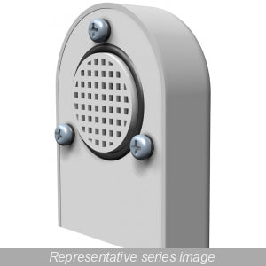 Hammond SDV280-1 Large Rainproof Polycarbonate Ventilator, Type 3R/IP24, Light Gray, 2.73" H x 1.99" W, 1-Pack.
