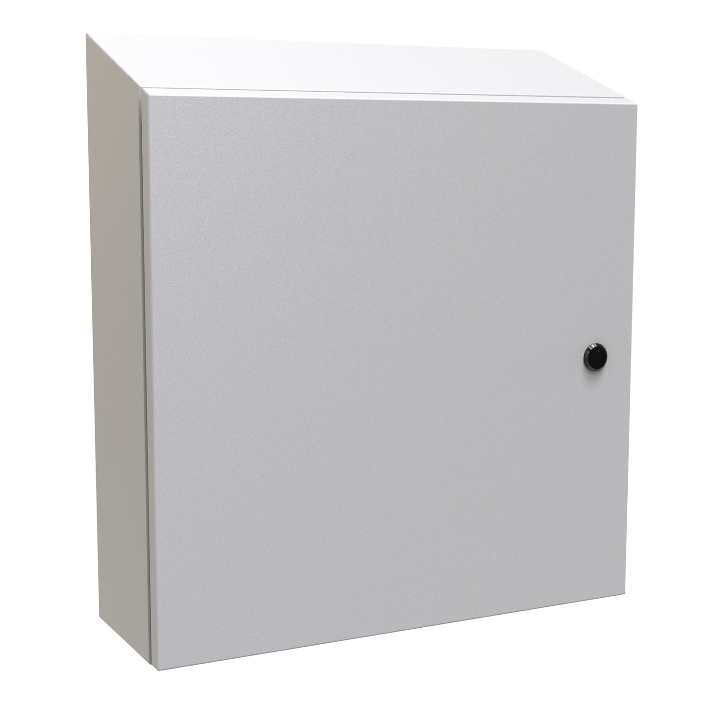 Hammond ST20206LG N4,12 Eclipse Slope Top Enclosure. - 20" x 20" x 6" - Steel/Light Gray