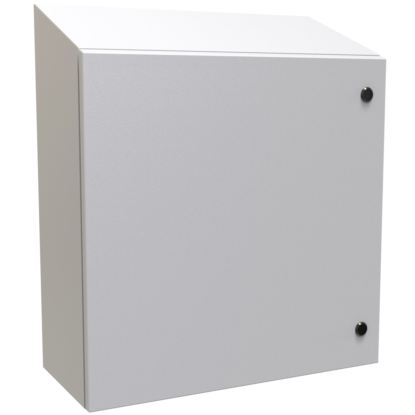 Hammond ST242410LG N4,12 Eclipse Slope Top Enclosure. - 24" x 24" x 10" - Steel/Light Gray